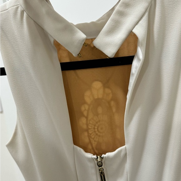 Revolve Bronx and Banco size 2 US Elegant Cream Lace Dress - Picture 6 of 7